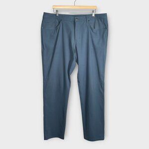 Lululemon ABC Pant Classic Warpstreme 40 x 33 Men's Iron Blue